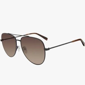 Tumi Aviator Sunglasses with Gradient Lenses